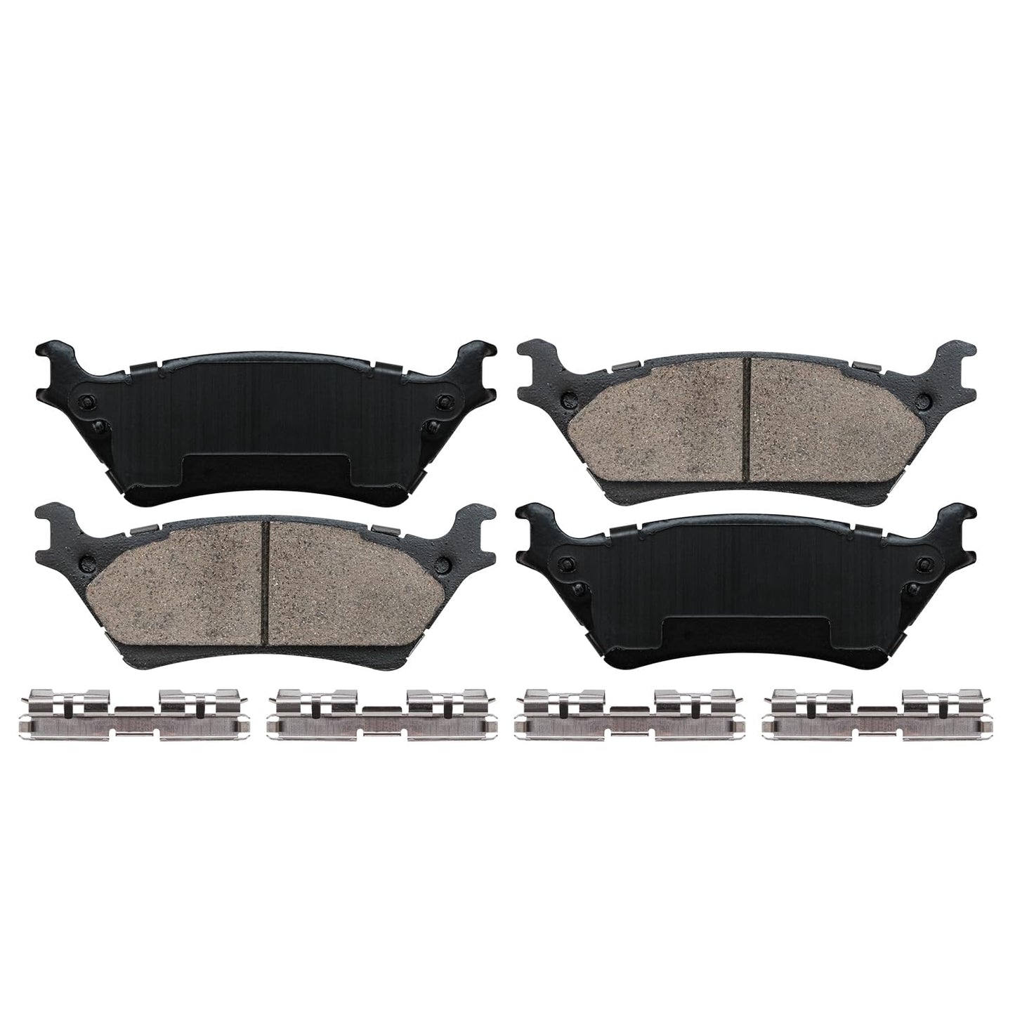 Detroit Axle - Front Brake Kit for Chevy GMC Silverado Sierra Suburban Express Savana 1500 Tahoe Yukon XL Escalade ESV EXT XTS Drilled & Slotted Brake Rotors Ceramic Brakes Pads : 12.99'' inch Rotor
