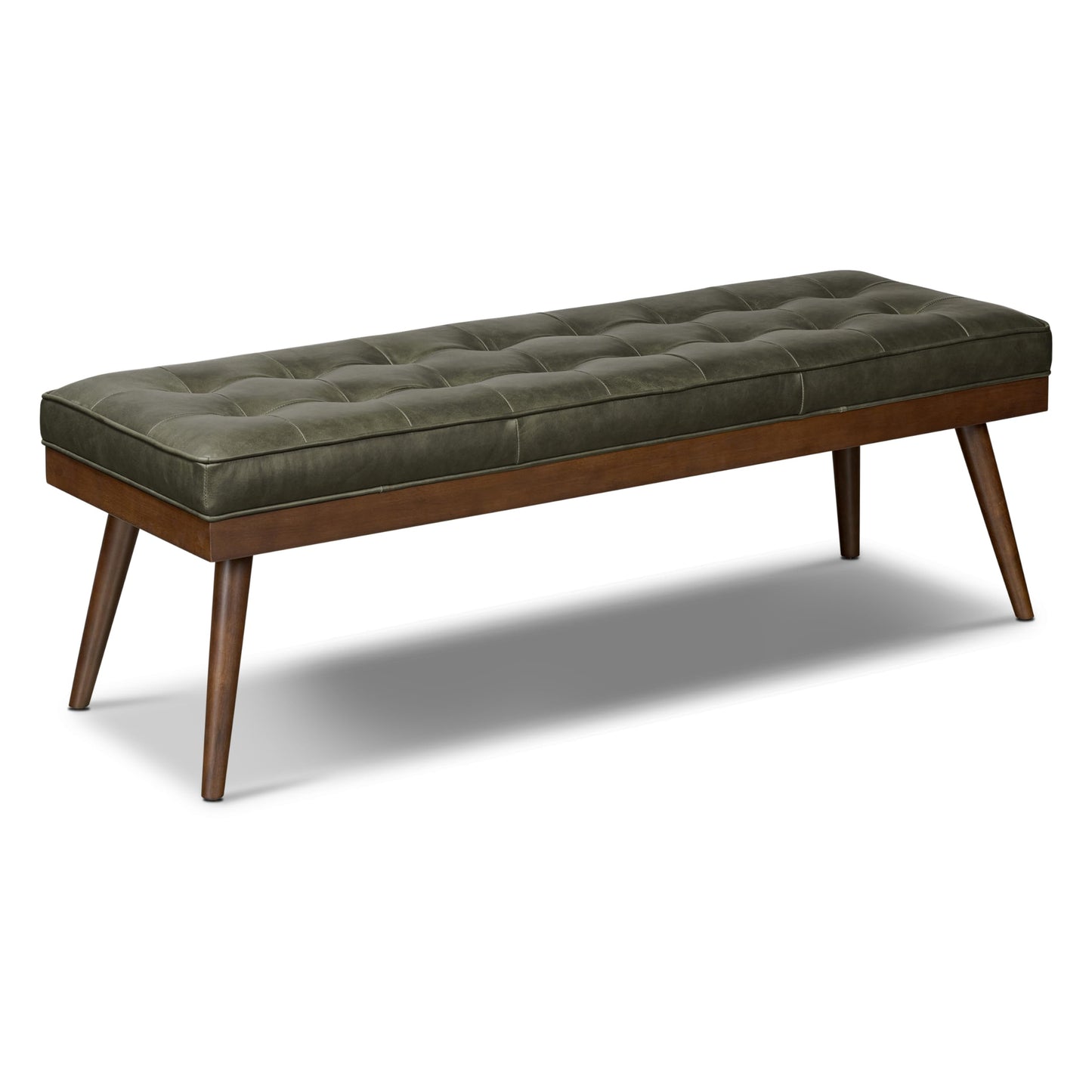 POLY & BARK Napa 82" Leather Pull‑Out Sleeper Sofa – Full‑Grain Italian Leather Upholstery,Tri‑Layer Mattress & Storage Console –Sophisticated Multi‑Functional Sofa Bed for Living Rooms & Guest Spaces