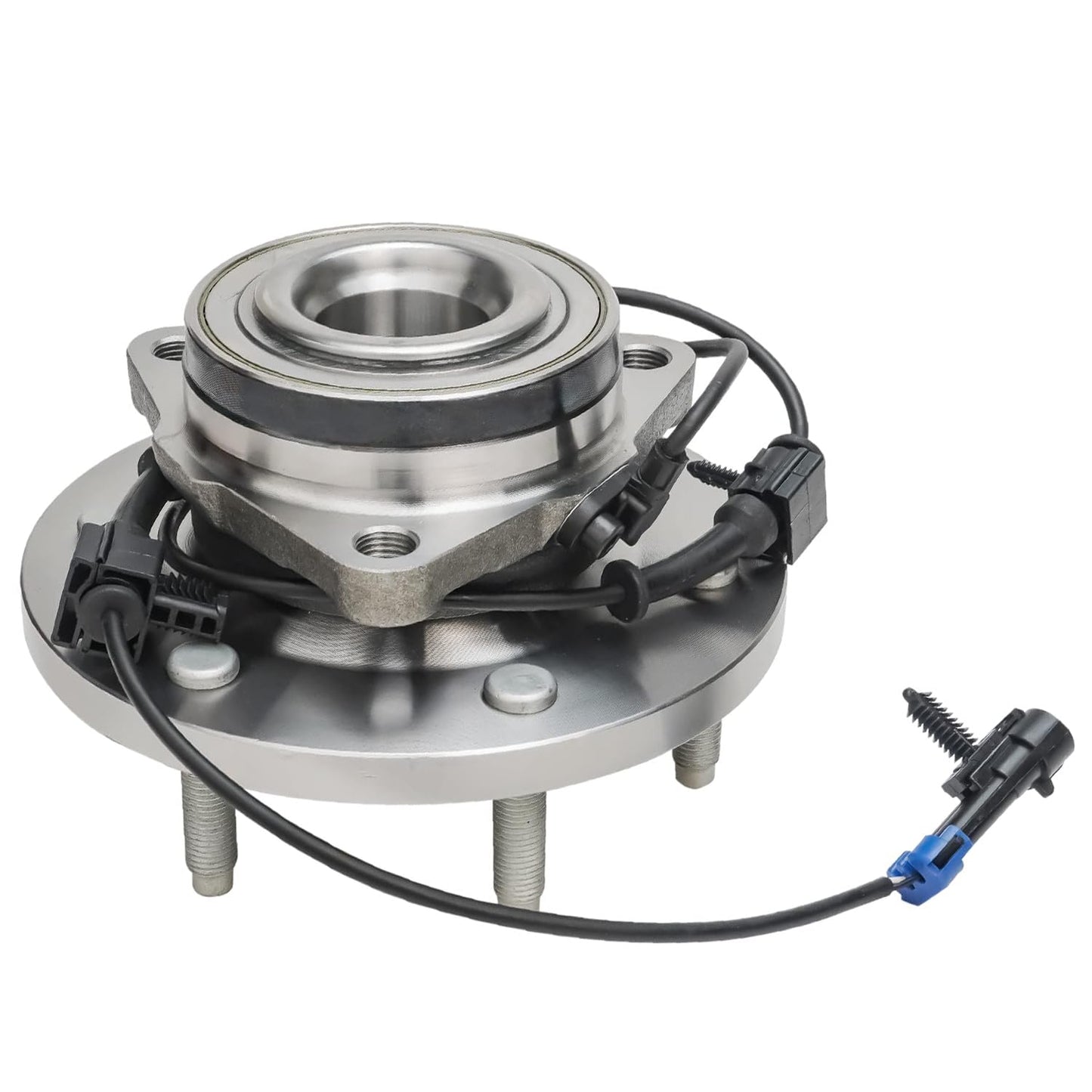 Detroit Axle - 4WD Front Wheel Bearing Hub for Ford F-250 F-350 Super Duty 2011-2016, Replacement 2012 2013 2014 2015 F-250 F-350 Super Duty (SRW Models) Wheel Bearing and Hub Assembly