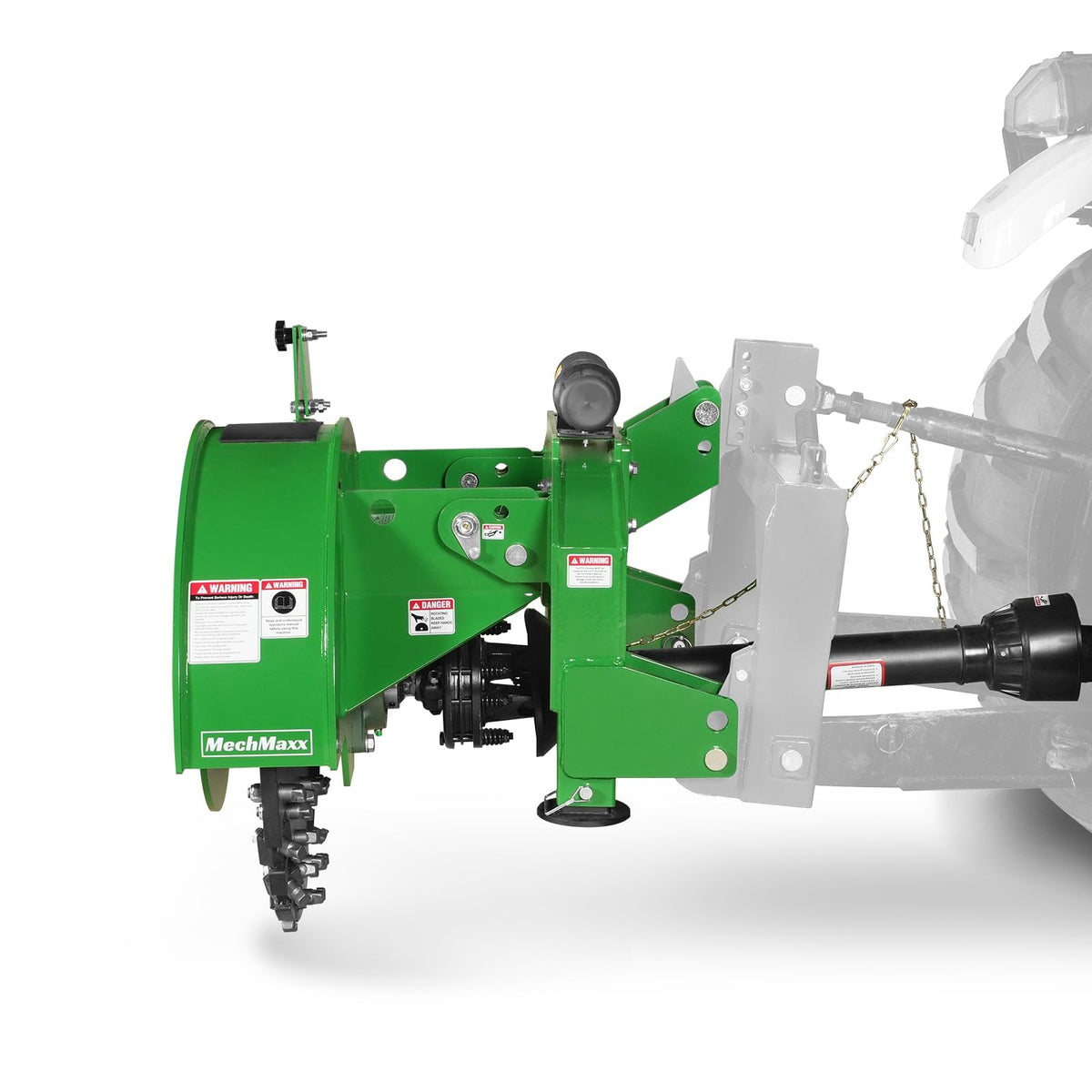MechMaxx 24" Heavy Duty PTO Powered Stump Root Grinder
