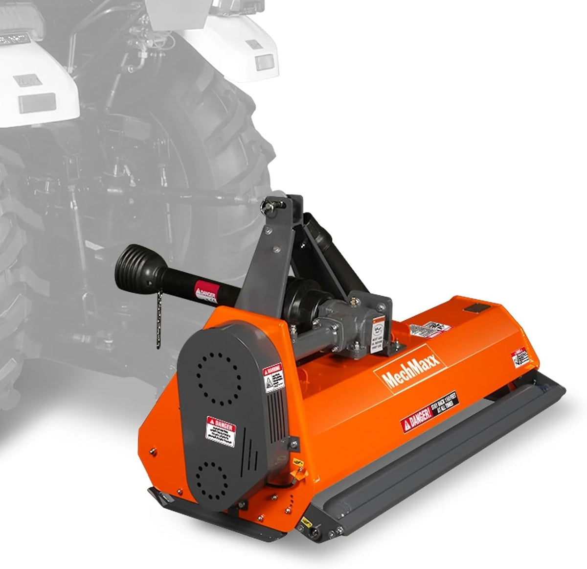 60'' inch PTO Powered 3 Point Standard Duty Flail Mower for 15-35hp Tractor, NOT Suitable for Quick Hitch, Model EFS60