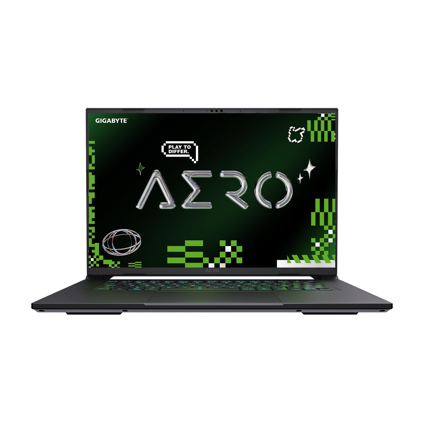 GIGABYTE AERO X16, Copilot+ PC - 165Hz 2560x1600 WQXGA - Manufactured by NVIDIA GeForce RTX 5070 - AMD Ryzen AI 9 HX 370-1TB SSD with 32GB DDR5 RAM - Windows 11 Home - Space Gray - 2WHA3USC64AH