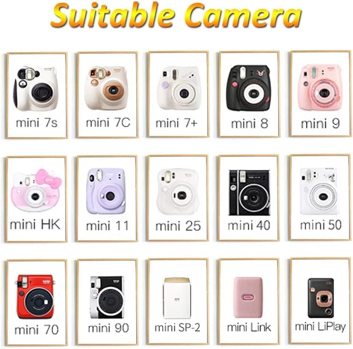 Fujifilm 16437396 Instax Mini Twin Pack Picture Format Instant Daylight Film Pack of 3 (60 Shots)