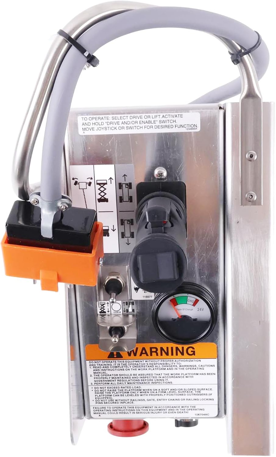 Control Box Assembly with Joystick 116063 117228 117899 117900 Compatible with Skyjack Proportional Series Scissor Lifts SJIII3219 SJIII3226 SJIII4620