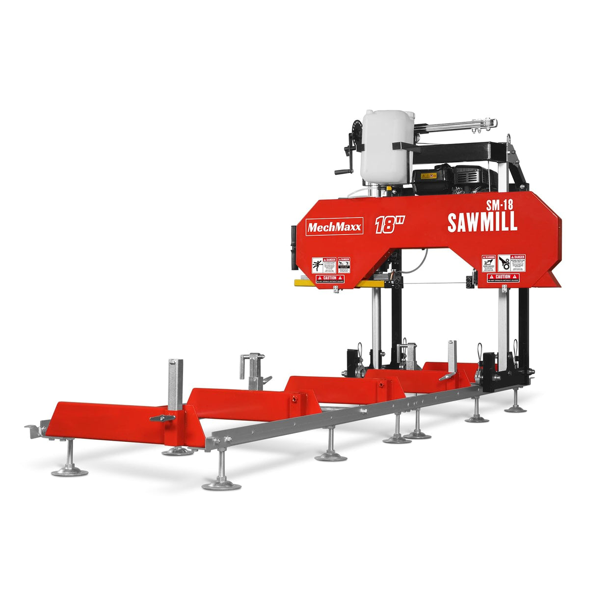 MechMaxx 22" Portable Sawmill, 13' Track Length, 18" Board Width, SM-22