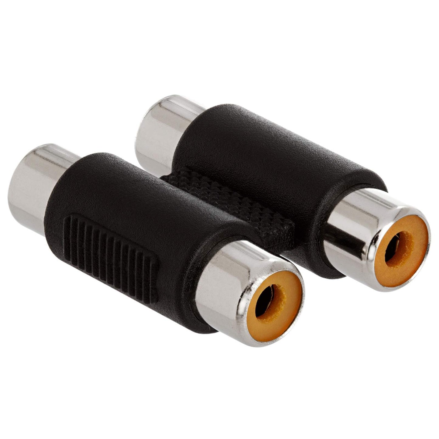 Cmple - RCA Coupler Audio Video Cable Adapter Composite Component Connector Converter - 3 RCA Female to Female Red Green Blue