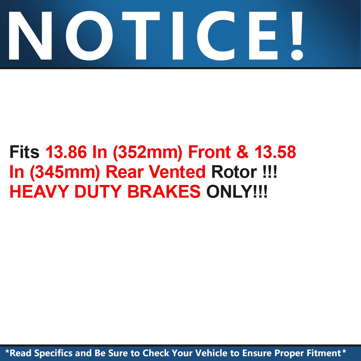 Detroit Axle - Brake Kit for 2014-2020 INFINITI QX60 2013-2020 Nissan Pathfinder 2015-2021 Murano, Disc Rotors Ceramic Pads Replacement: 12.60 inch Front and 12.13 inch Rear Rotor