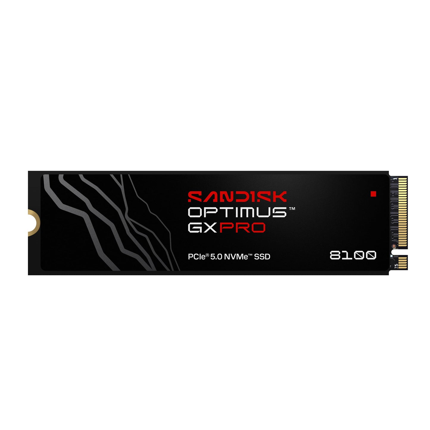 SANDISK 2TB Optimus GX PRO 8100 PCIe 5.0 NVMe SSD - M.2 2280, Up to 14,900 MB/s Read Speed, Lightning-Fast Performance - SDSP82200TAN