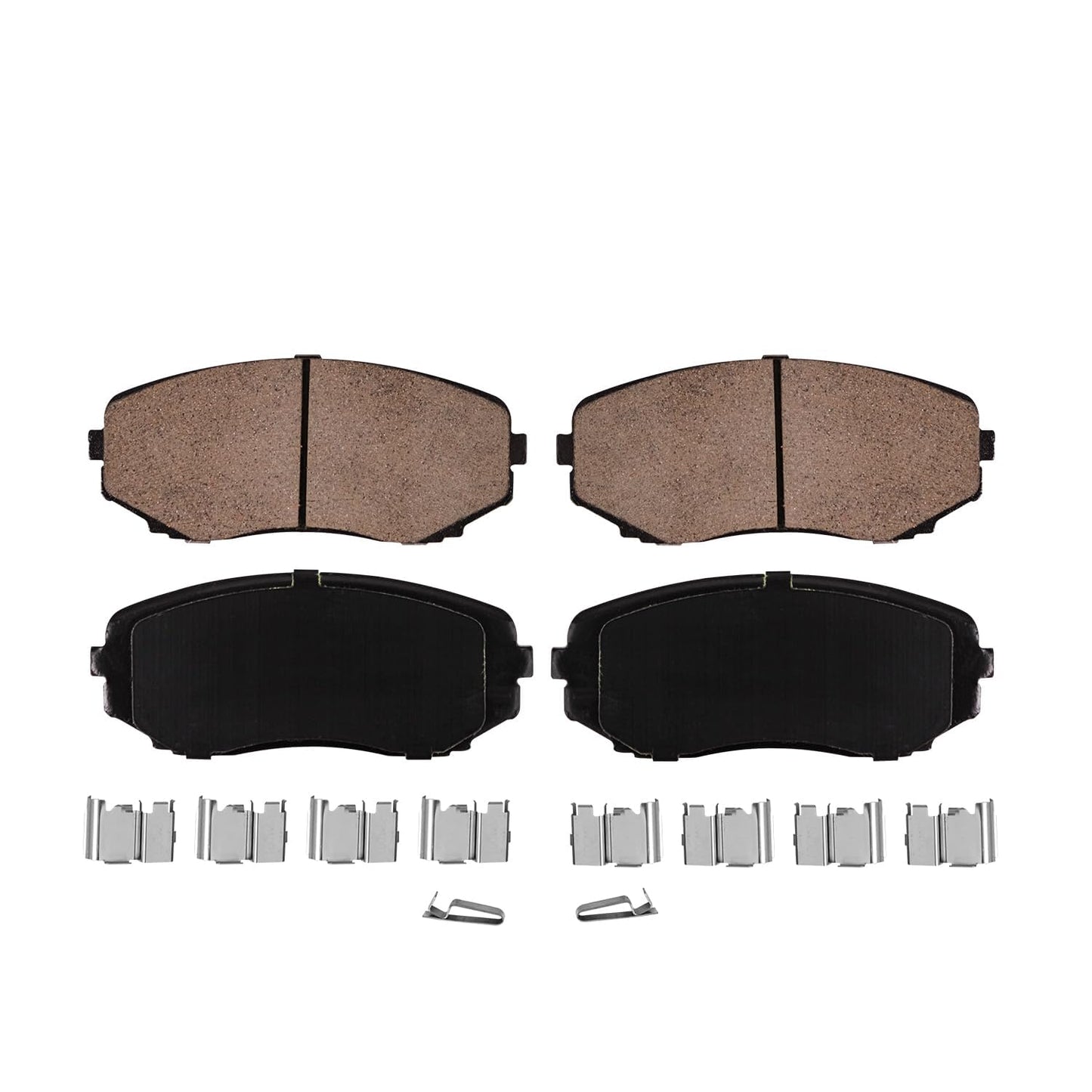 Detroit Axle - Front Brake Kit for 2010-21 Ford Expedition F-150 Lincoln Navigator Disc Brake Rotors Ceramic Brakes Pads 2011 2012 2013 2014 2015 2016 2017 2018 2019 2020 Replacement