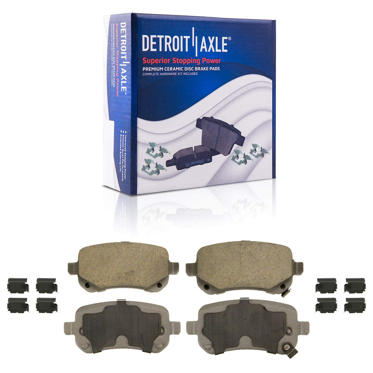 Detroit Axle - Brake Kit for 2006-2018 Dodge Ram 1500 2007-2009 Durango