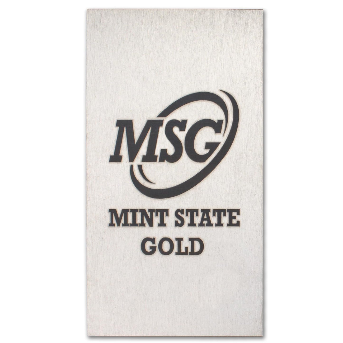 1 Pound Copper Bar Ingot Paperweight - 999 Pure Chemistry Element Design with Certificate of Authenticity by Mint State Gold