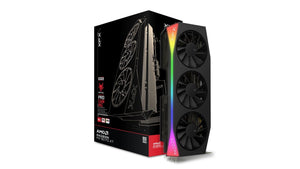 XFX Quicksilver AMD Radeon RX 9070XT Gaming Edition with 16GB GDDR6 HDMI 3xDP, RDNA 4 RX-97TQICKBA, Graphics Card, Compatible with Desktop PCs