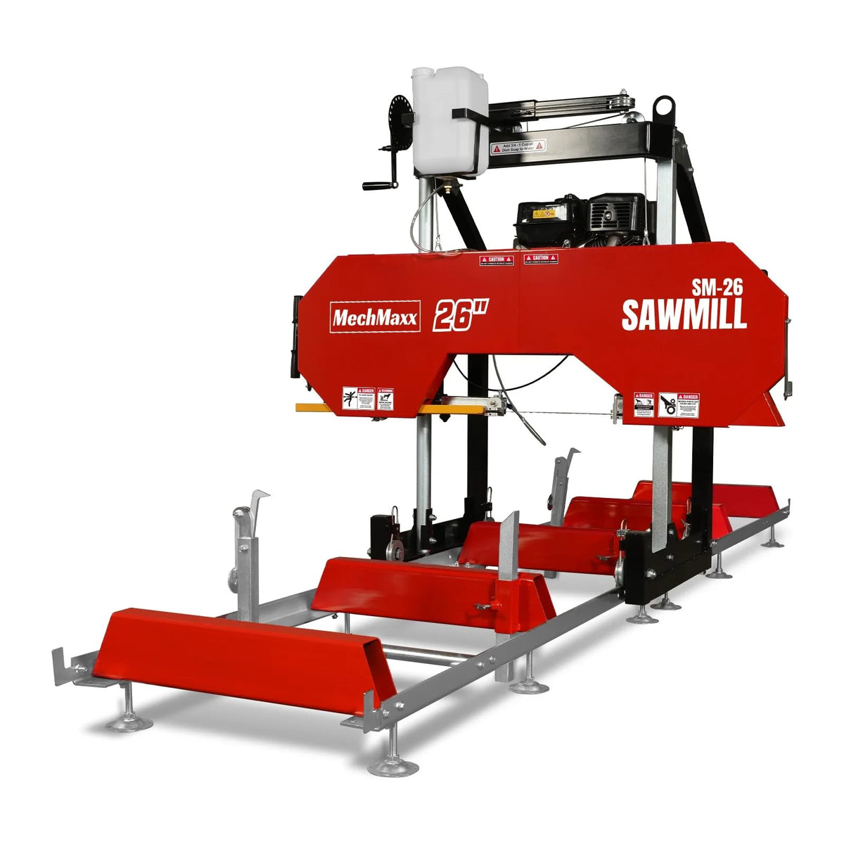 MechMaxx 22" Portable Sawmill, 13' Track Length, 18" Board Width, SM-22