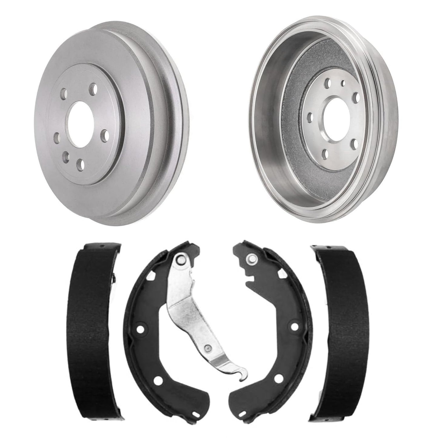 Detroit Axle - Front Brake Kit for Chevy 2012-2017 Sonic 2011-2015 Cruze 2016 Cruze Limited, Disc Brake Rotors Ceramic Brakes Pads Replacement 10.87" inch Front Rotor