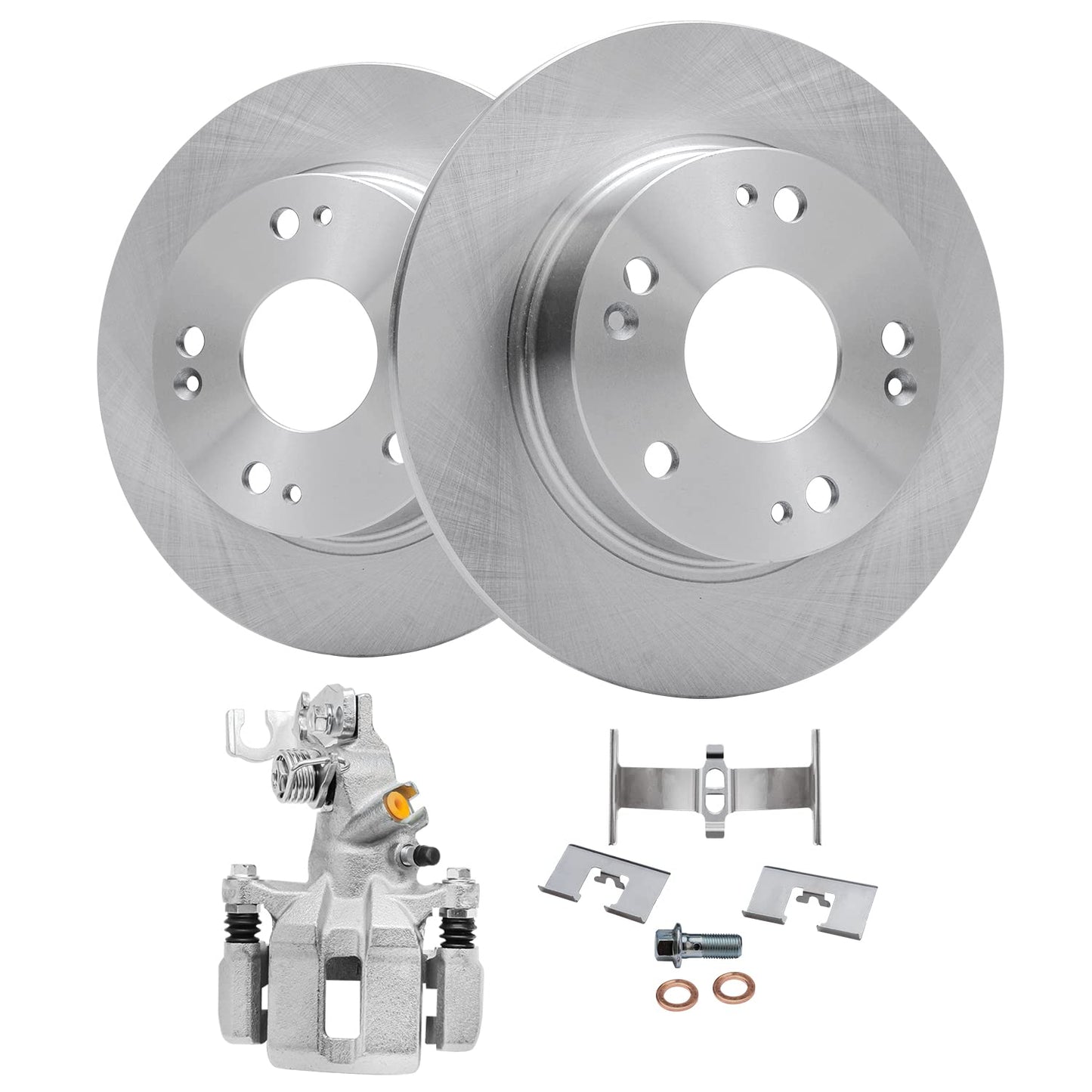 Detroit Axle - Front Brakes Kit for Chevrolet Equinox Impala Malibu Buick Regal LaCrosse Allure GMC Terrain Saab 9-5 Disc Brake Rotors Ceramic Brakes Pads : 12.64'' inch Rotor
