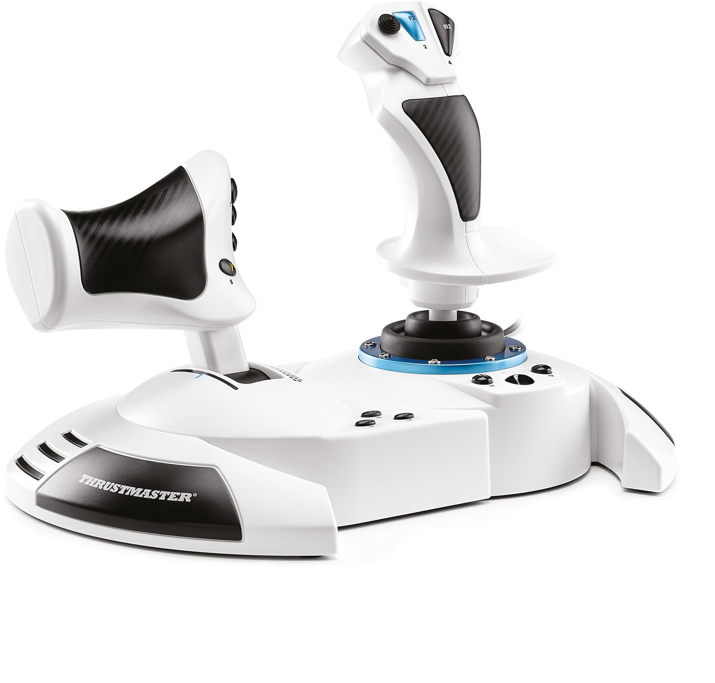Thrustmaster T-Flight Hotas One Flight Stick & Throttle - XBOX & PC | Detachable design, Officially licensed, adjustable resistance, responsive trigger, 14 programmable buttons, dual rudder