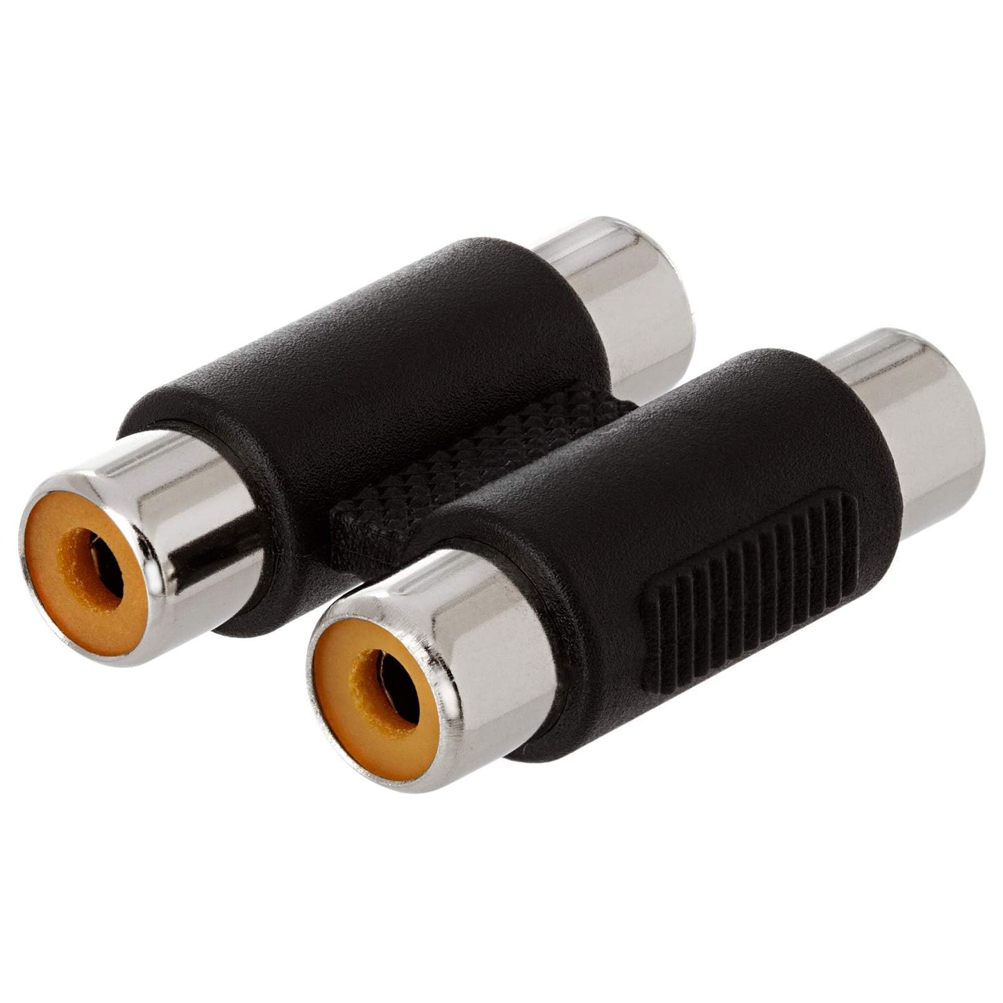 Cmple - RCA Coupler Audio Video Cable Adapter Composite Component Connector Converter - 3 RCA Female to Female Red Green Blue