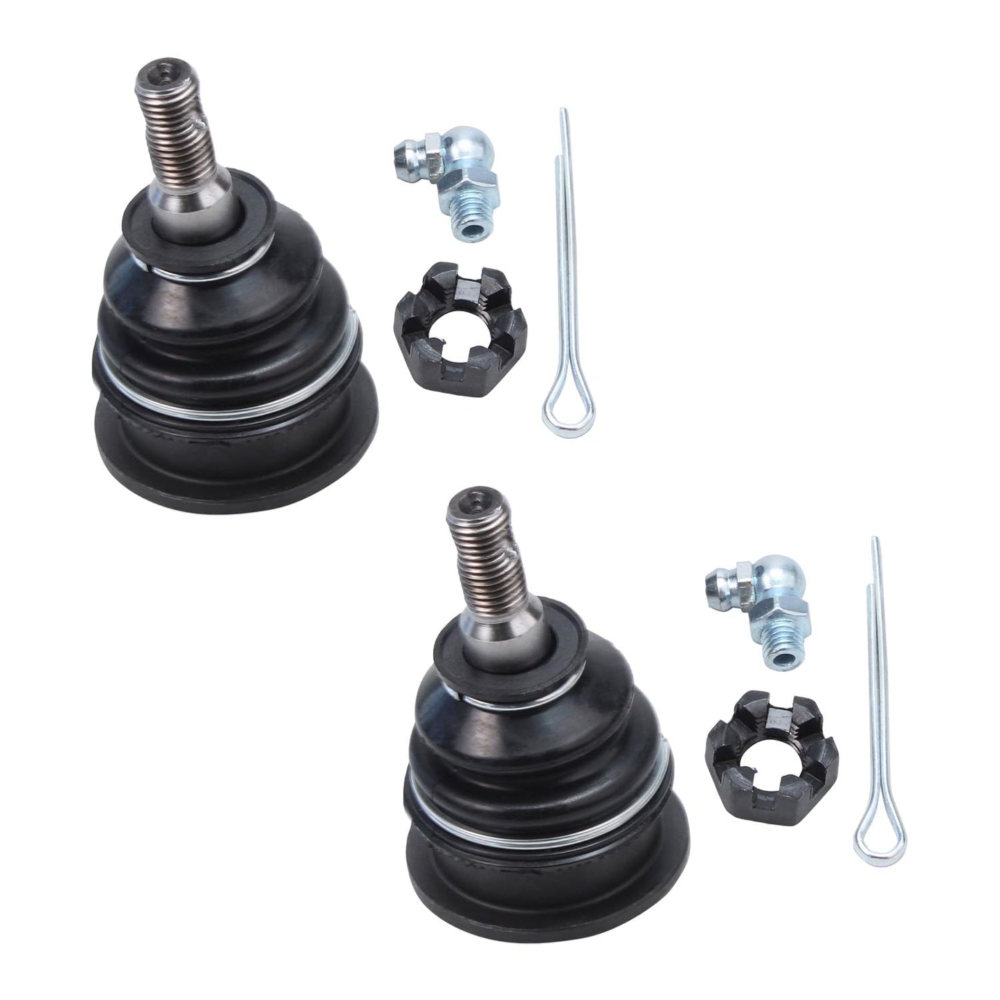 Detroit Axle - 4WD Front 4pc Ball Joints for Ford F-250 F-350 F-450 F-550 Excursion, 4 Upper & Lower Ball Joints Replacement