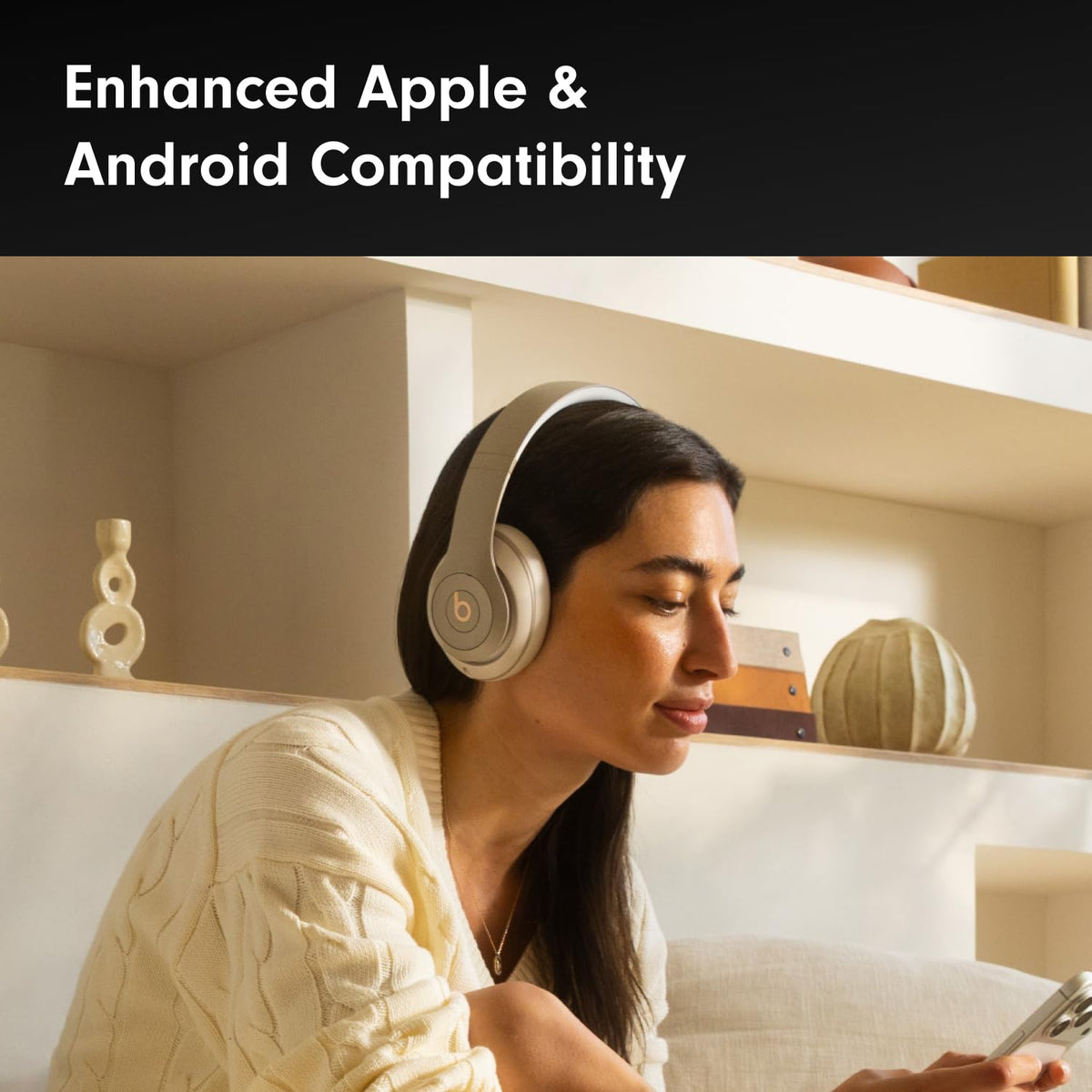 Beats Studio Pro Premium Wireless Over-Ear Headphones- Up to 40-Hour Battery Life, Active Noise Cancelling, Great for Travel & Commuting, USB-C Lossless Audio, Apple & Android Compatible -Black