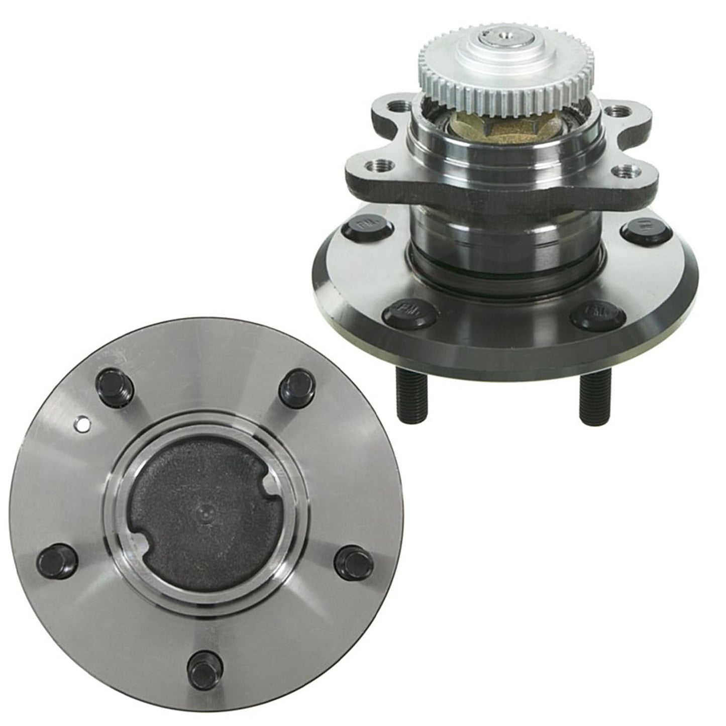 Detroit Axle - 2 Front Wheel Bearing Hub Assembly for Chevy Malibu 2013-2015 Impala 14-17, for Buick Lacrosse Regal 11-17 Cadillac XTS CTS 14-16, for GMC Terrain Equinox 10-17, 5 Lugs Replacement