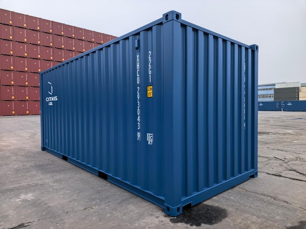 EContainers Shipping Container 20FT Dry Container for Sale | Maritime Transport Containers for Storage & Logistics Construction