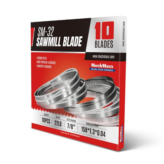 (1 Pack / 10 Blades) Blades for MechMaxx SM-32 Sawmill