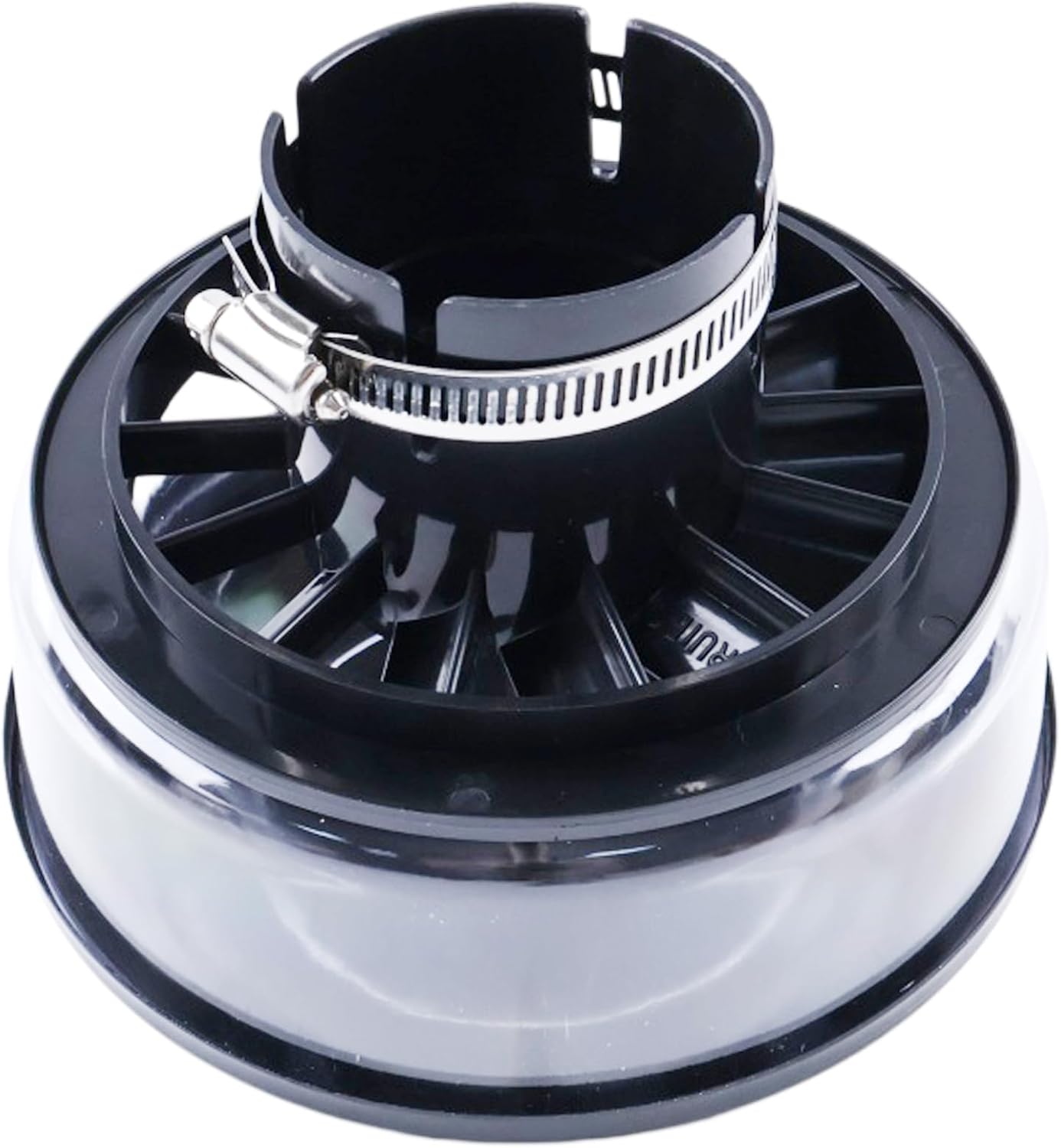 Air Pre-Cleaner Assembly D3NN9A660E 81824759 1682798M1 2.5" Inlet OD 7" Bowl for Ford New Holland Massey Ferguson Tractors 230 240 250 253 263 David Brown 1210 for H001251