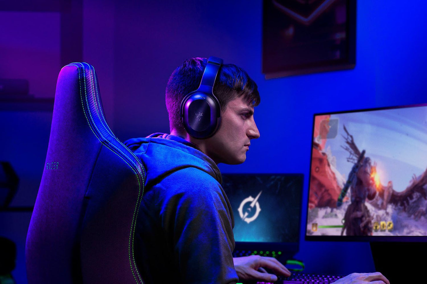 Razer Barracuda X Wireless Gaming & Mobile Headset (PC, PlayStation, Switch 2, Android, iOS): 2.4GHz Wireless + Bluetooth - Lightweight - 40mm Drivers - Detachable Mic - 50 Hr Battery - Black