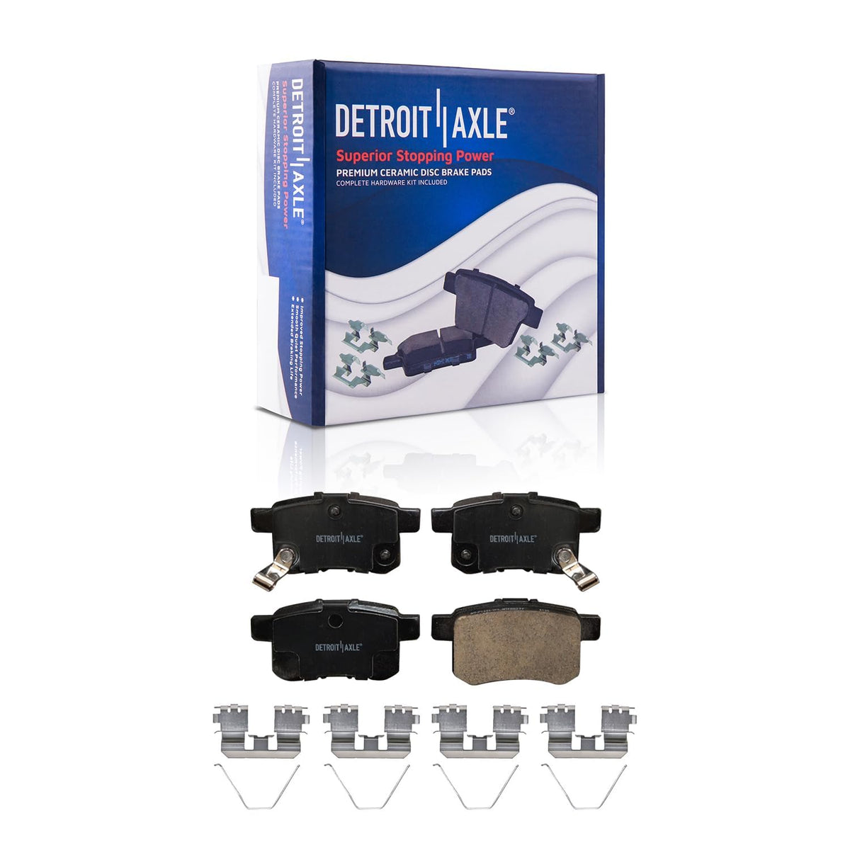 Detroit Axle - Brake Kit for 2006-2018 Dodge Ram 1500 2007-2009 Durango