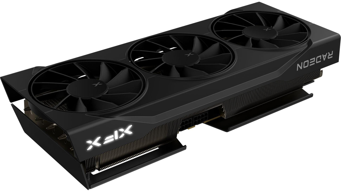 XFX Quicksilver AMD Radeon RX 9070XT Gaming Edition with 16GB GDDR6 HDMI 3xDP, RDNA 4 RX-97TQICKBA, Graphics Card, Compatible with Desktop PCs