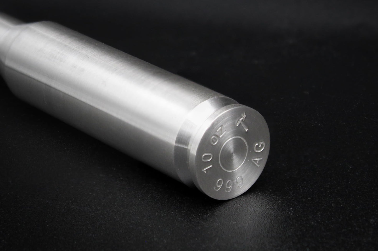 Silver Bullet - .45 Caliber (1 oz) - .999 Pure Silver by Mint State Gold