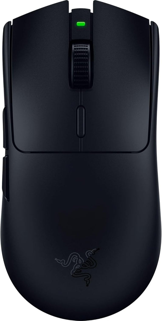 Razer Viper V3 HyperSpeed Wireless Esports Gaming Mouse: 82g Lightweight - Up to 280 Hr Battery - 30K DPI Optical Sensor - Gen-2 Mechanical Switches - 8 Programmable Controls - Classic Black
