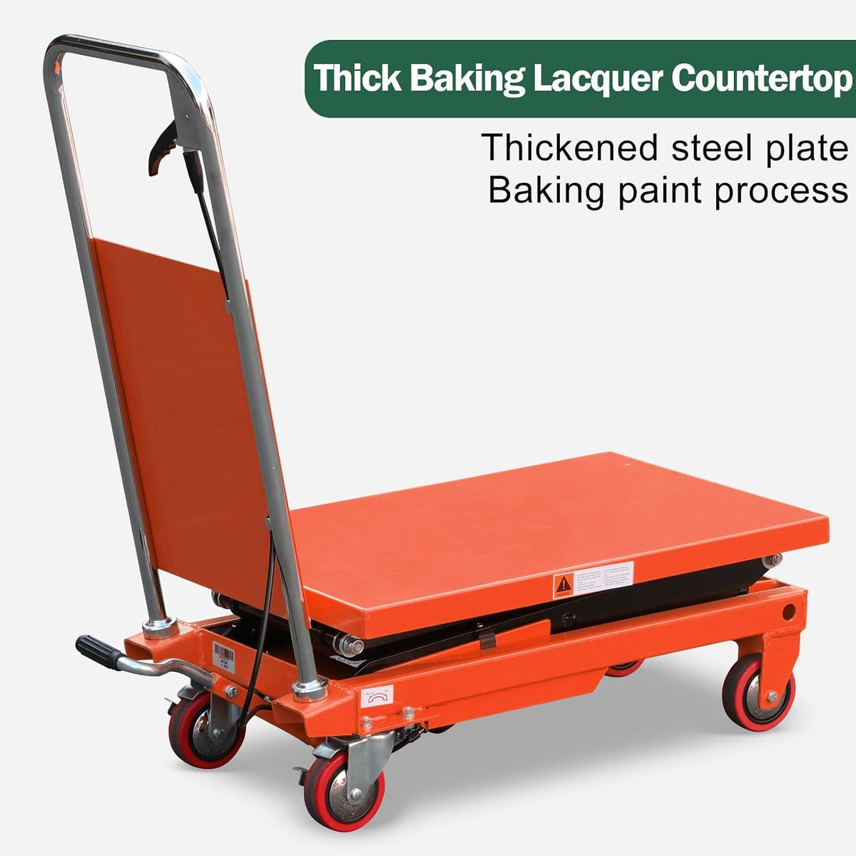 Tory Carrier Double Scissor Lift Table 330 Lbs Capacity