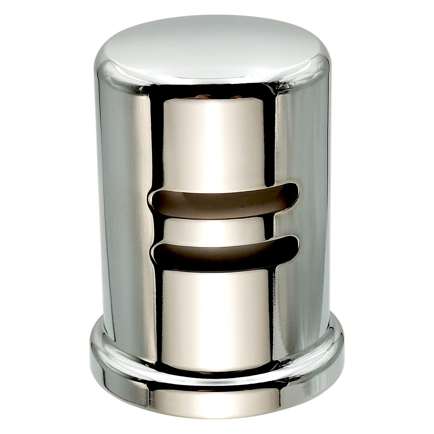Dishwasher Air Gap Cover Black only, Skirted, Replacement Black air gap dishwasher,Solid Brass,Matte Black Finish