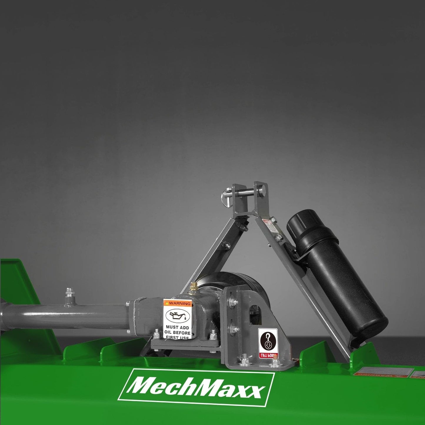MechMaxx 60'' inch PTO Powered 3 Point Standard Duty Flail Mower for 15-35hp Tractor, NOT Suitable for Quick Hitch, Model EFS60 Orange