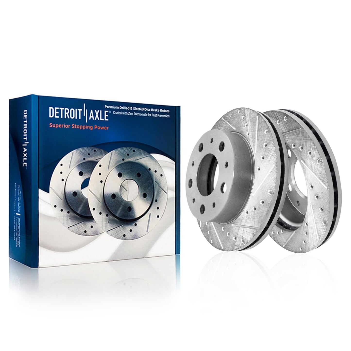 Detroit Axle - Brake Kit for 2013-2025 Nissan Altima Disc Brake Rotors Ceramic Brakes Pads 2014 2015 2016 2017 2018 2019 2020 2021 2022 2023 2024 Replacement: 11.65" inch Front 11.46" inch Rear Rotor