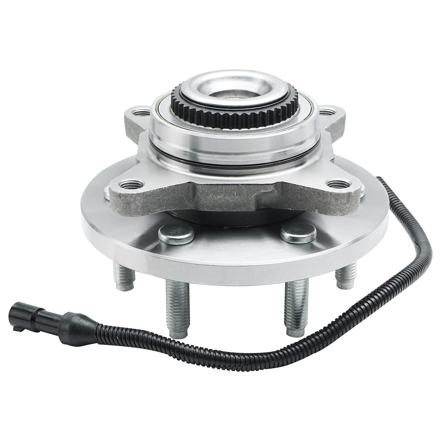 Detroit Axle - 4WD Front Wheel Bearing Hub for Ford F-250 F-350 Super Duty 2011-2016, Replacement 2012 2013 2014 2015 F-250 F-350 Super Duty (SRW Models) Wheel Bearing and Hub Assembly
