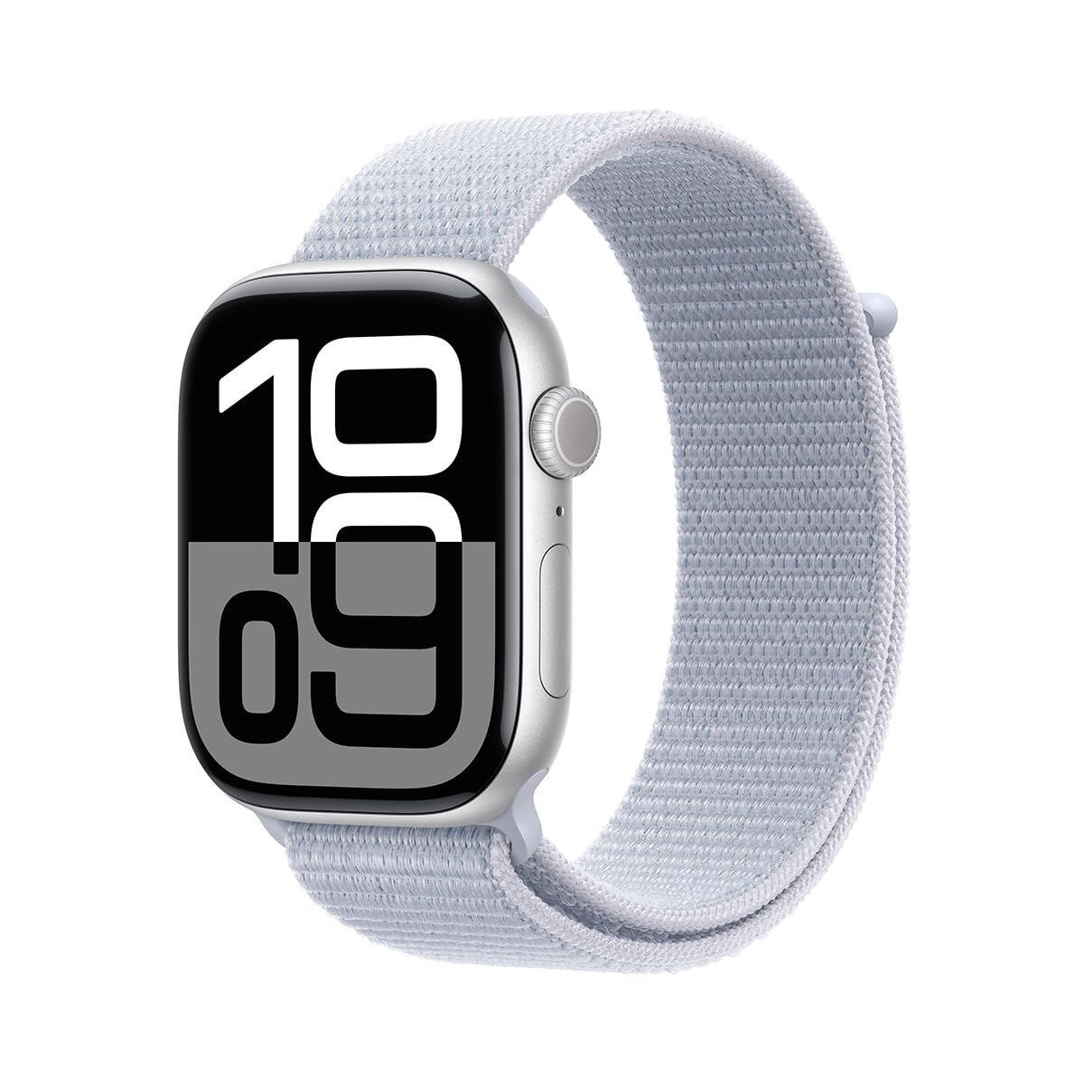 Apple Watch Series 10 [GPS + Cellular 42mm case] Smartwatch with Jet Black Aluminum Case with Black Sport Band - M/L. Fitness Tracker, ECG App, Always-On Retina Display, Water Resistant