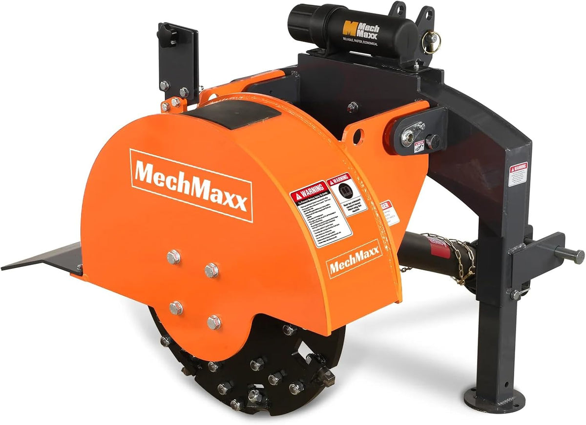 MechMaxx 24" Heavy Duty PTO Powered Stump Root Grinder