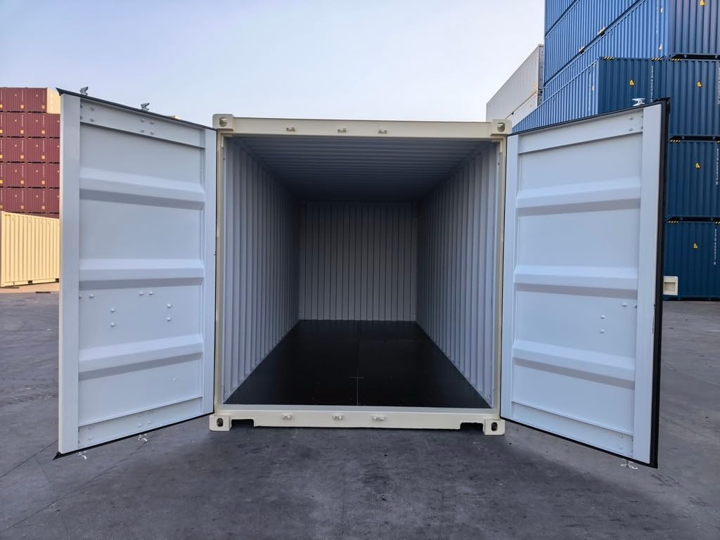 EContainers New 20FT Shipping Container for Sale | One-Trip Dry Cargo Container for Storage, Logistics & Construction Use