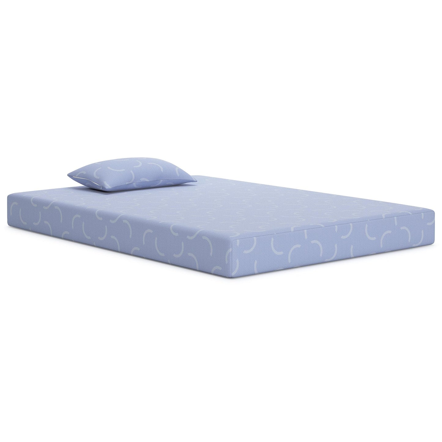Signature Design by Ashley Queen Size Chime 10 Inch Medium Firm Memory Foam Mattress with Green Tea & Charcoal Gel for Pressure Relief, Fiberglass Free, Mattress In A Box