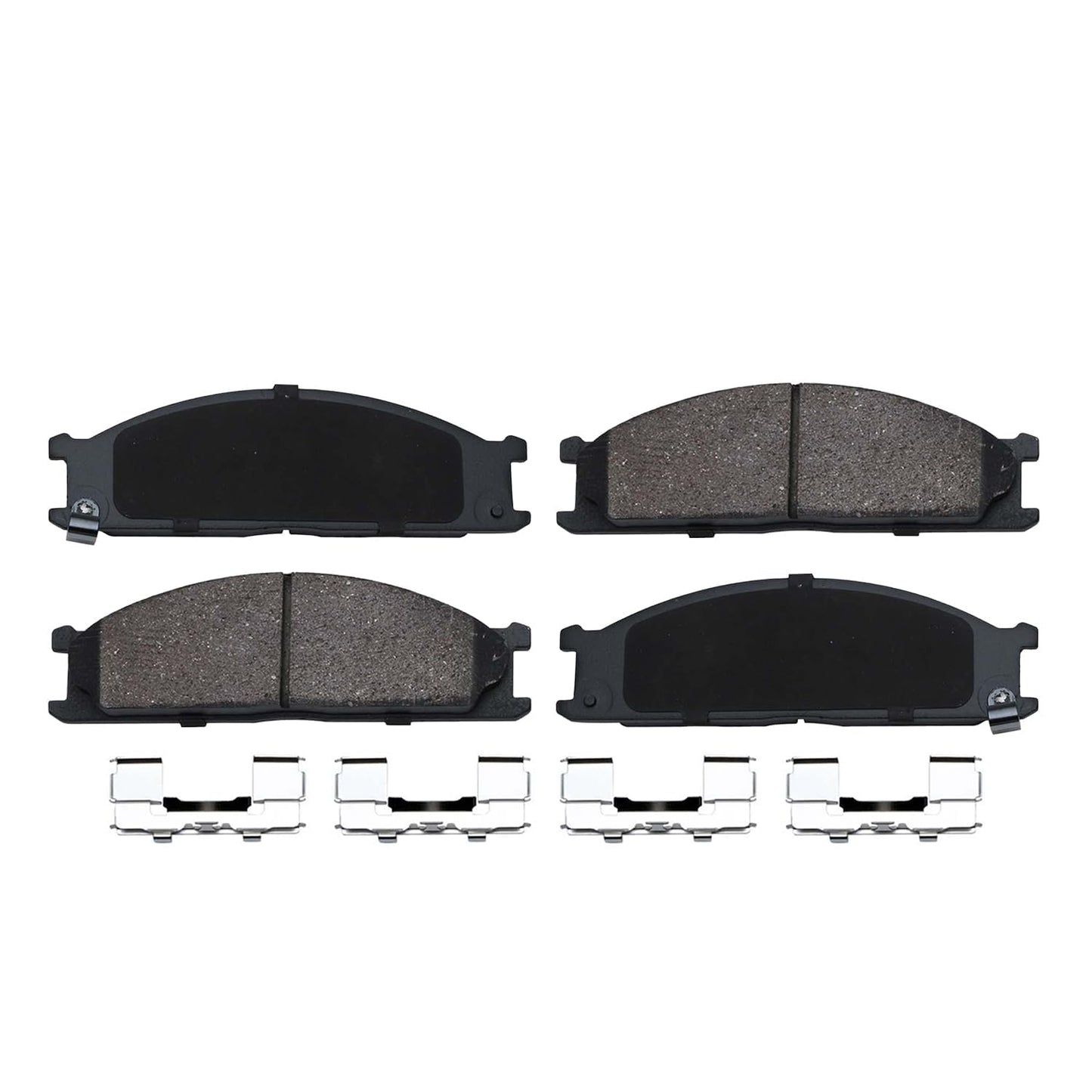 Detroit Axle - Rear Brake Pads for 2019-2024 Chevy Silverado 1500 GMC Sierra 1500, 2021-2024 Tahoe Suburban Yukon XL Cadillac Escalade ESV, Canyon LYRIQ Colorado, Ceramic Brake Pads with Hardware