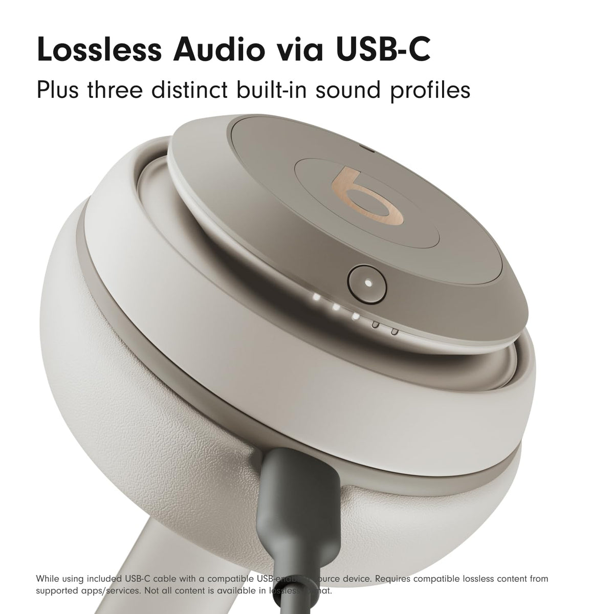 Beats Studio Pro Premium Wireless Over-Ear Headphones- Up to 40-Hour Battery Life, Active Noise Cancelling, Great for Travel & Commuting, USB-C Lossless Audio, Apple & Android Compatible -Black