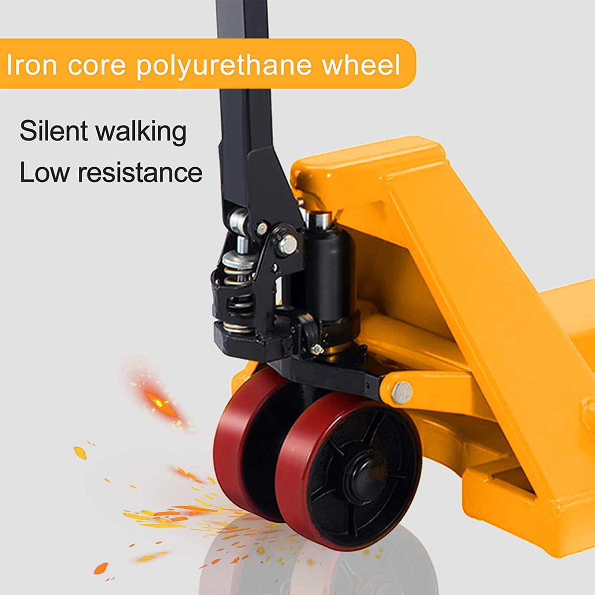 Tory Carrier Pallet Jack 11000lbs Capacity, Heavy Duty Manual Pallet Truck 48" x 27" Forks