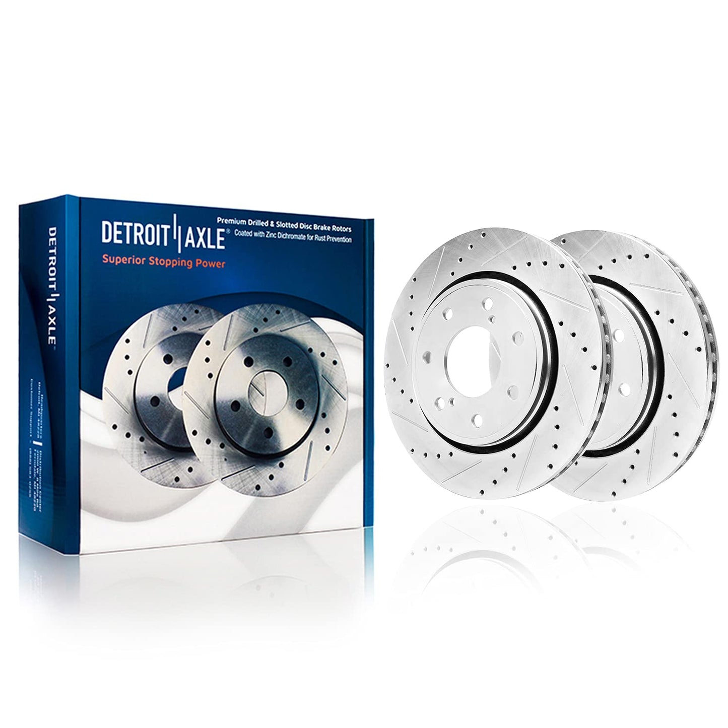 Detroit Axle - Brake Kit for 2013-2025 Nissan Altima Disc Brake Rotors Ceramic Brakes Pads 2014 2015 2016 2017 2018 2019 2020 2021 2022 2023 2024 Replacement: 11.65" inch Front 11.46" inch Rear Rotor