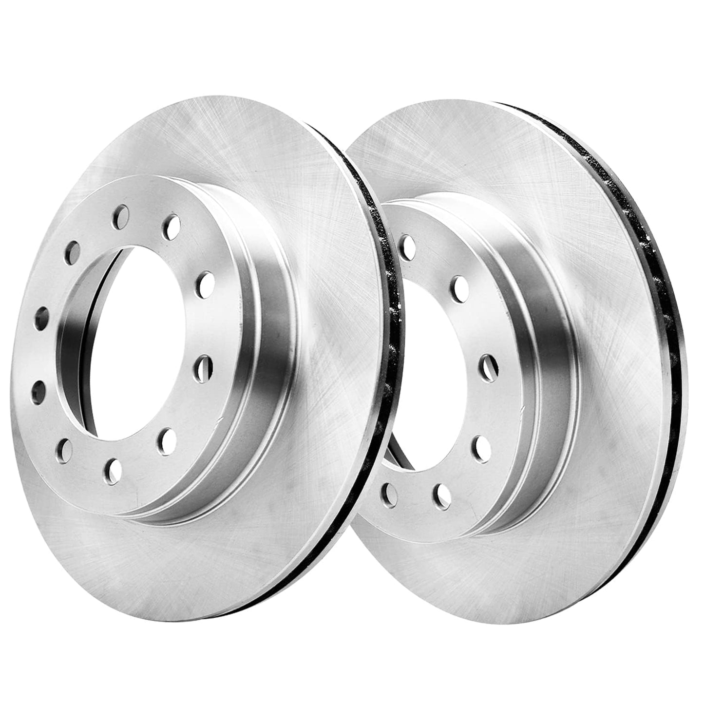 Detroit Axle - 2.4L Front & Rear Brake Kit for 2003-2007 Honda Accord | 11.10'' inch Front and 10.24'' inch Rear Disc Brake Rotors and Ceramic Brakes Pads 2004 2005 2006 Replacement