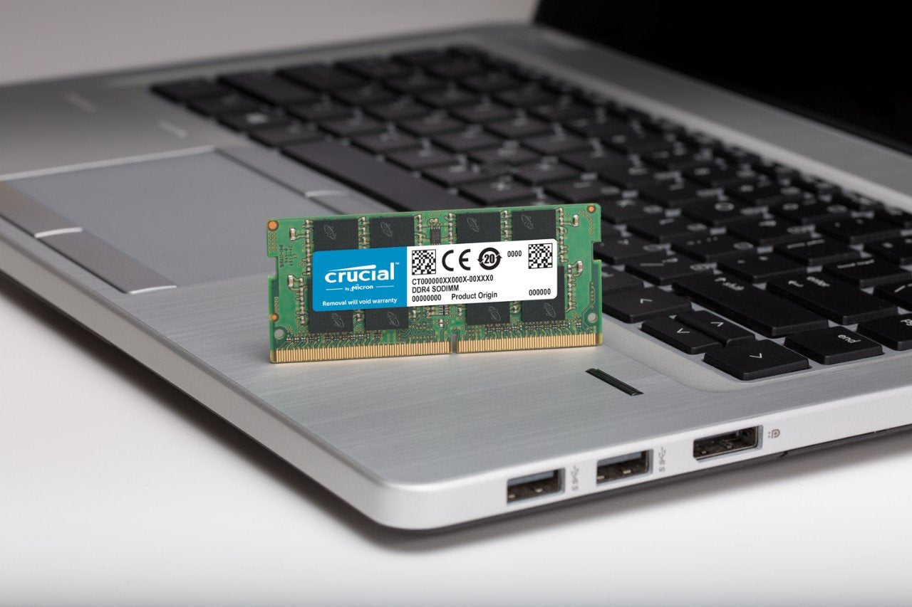 Crucial 16GB kit (8GBx2), 260-pin SODIMM, DDR4 PC4-19200,