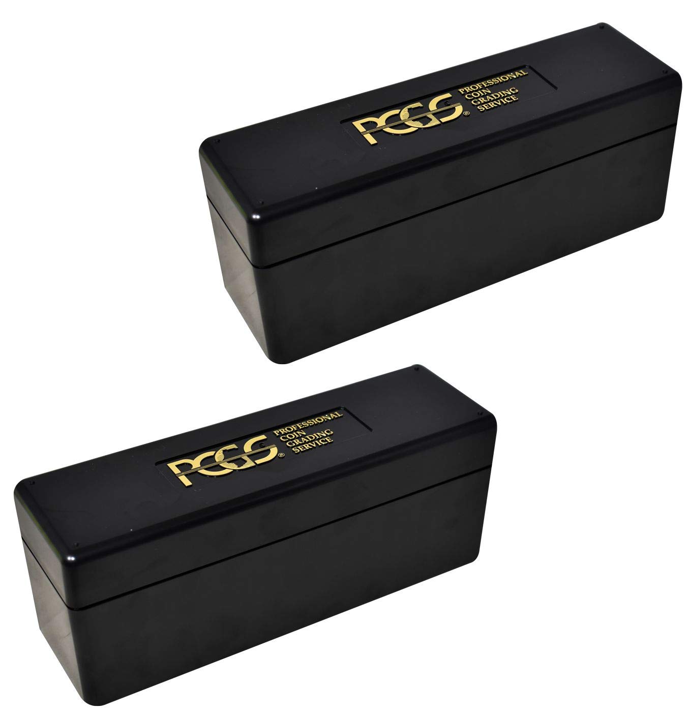 PCGS Plastic Storage Box for 20 Slab Coin Holders Black