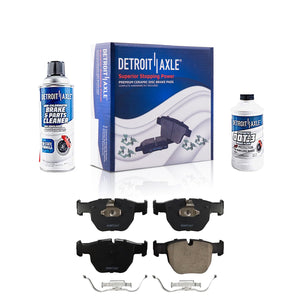 Detroit Axle - Front Brake Kit for Chrysler 300 Dodge Challenger Charger Magnum Replacement Disc Brakes Rotors and Ceramic Brake Pads : 12.6" inch Rotor