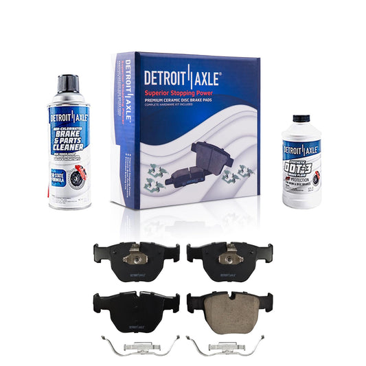 Detroit Axle - Front Brake Kit for Chrysler 300 Dodge Challenger Charger Magnum Replacement Disc Brakes Rotors and Ceramic Brake Pads : 12.6" inch Rotor